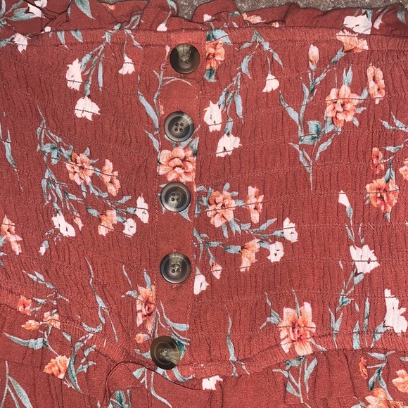 Flower patterned romper - Picture 2 of 4